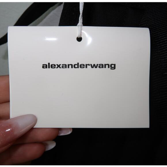 Alexander Wang black cloud quilted puffy elite tech shoulder bag - Picture 7 of 11